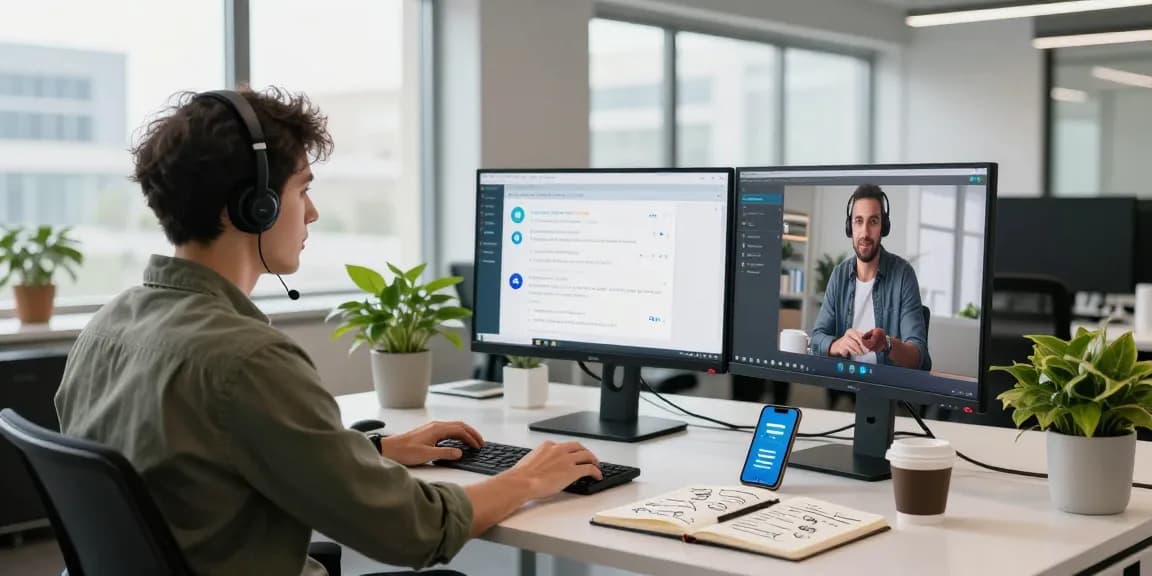 Engaging workspace showcasing telegraimin.com focused on digital communication strategies.