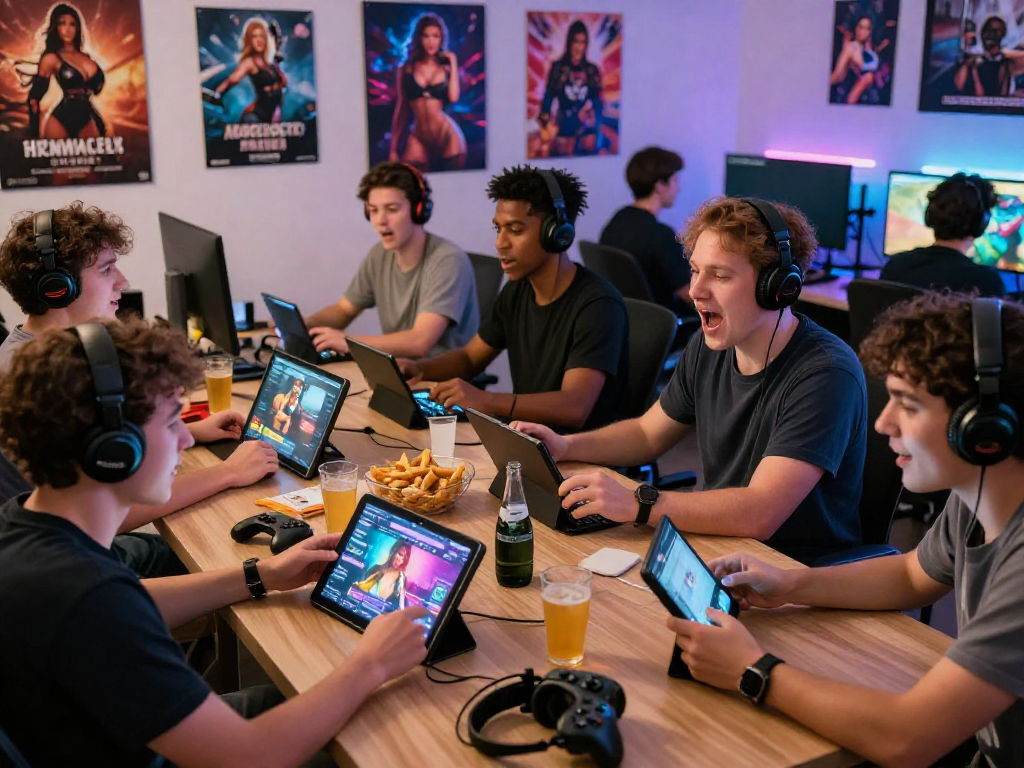 Players enjoying engaging HTML sex games on tablets and smartphones