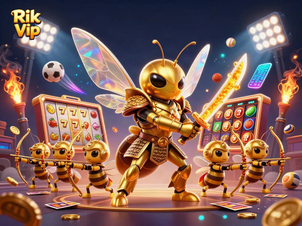 Experience the thrill of Rik Vip with vibrant casino slots and dynamic sports action.