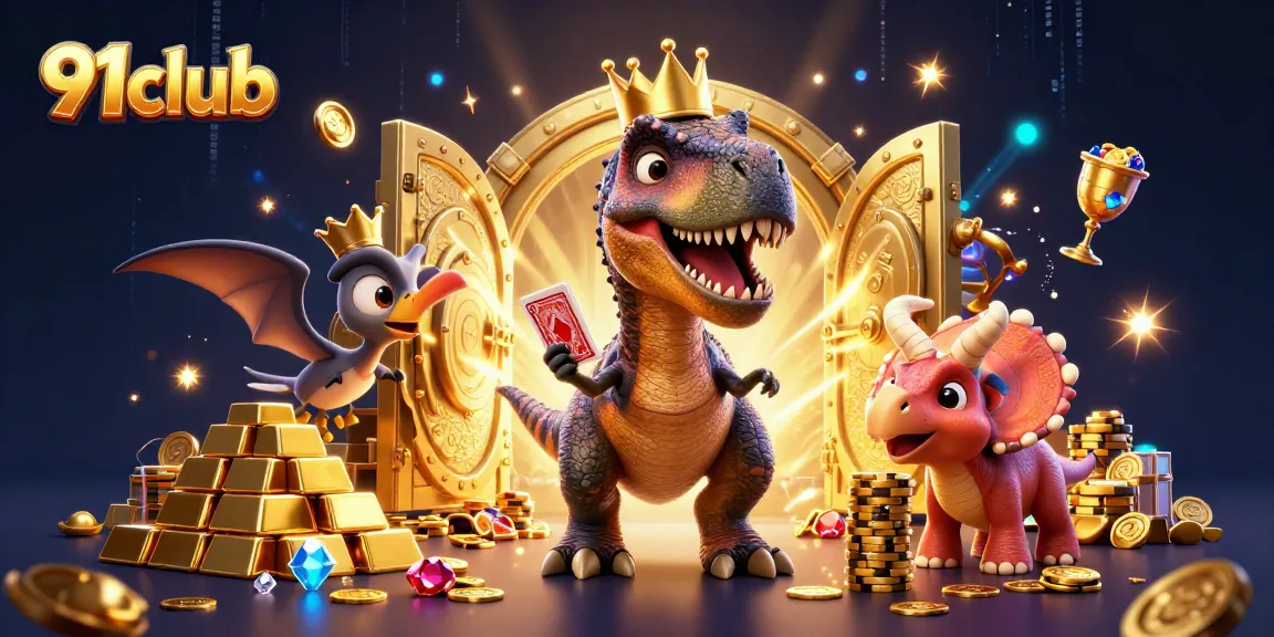 Experience thrilling gameplay with 91club featuring dynamic characters in a vibrant casino setting.