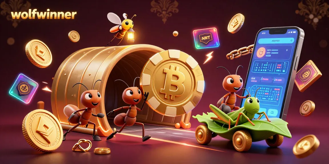 Engage with exciting gaming moments at wolfwinner, featuring a heist theme with vibrant casino elements.