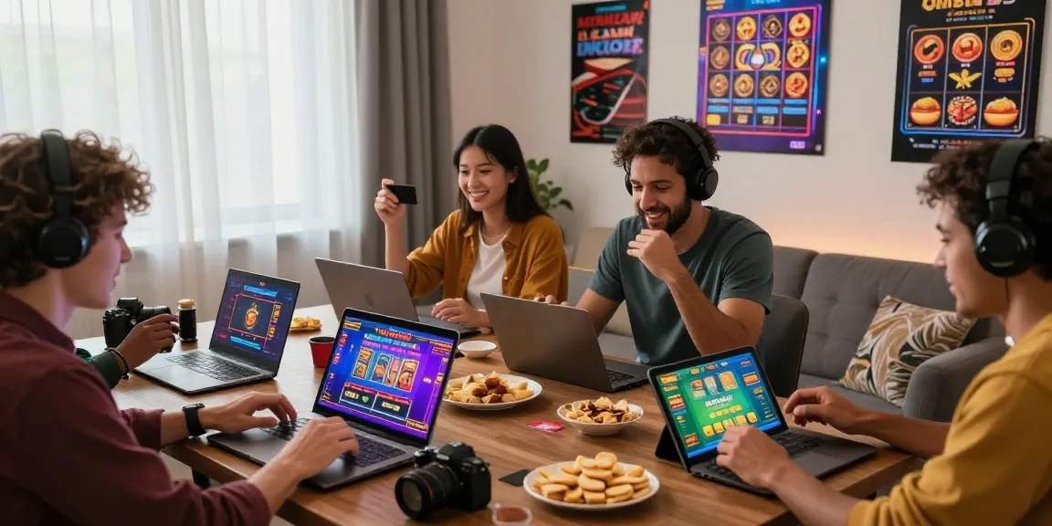 Engaged players enjoying diverse games at credit card casinos in a cozy gaming atmosphere.