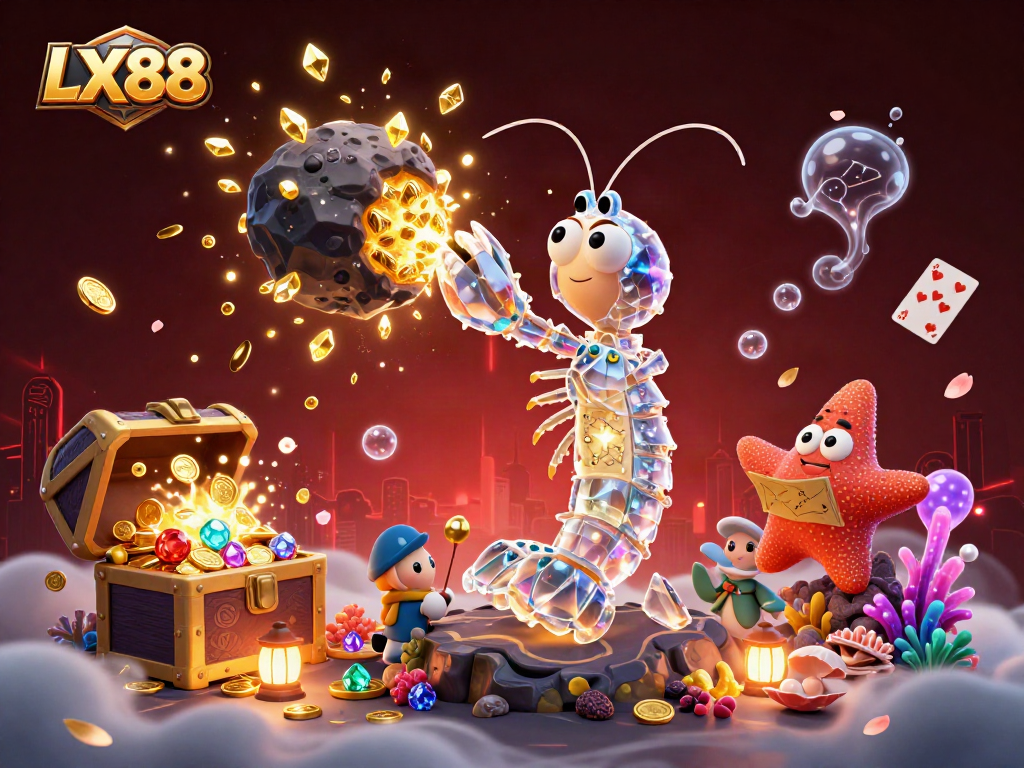 LX88 engages players with thrilling underwater adventure, spotlighting vibrant gems and dynamic casino elements.