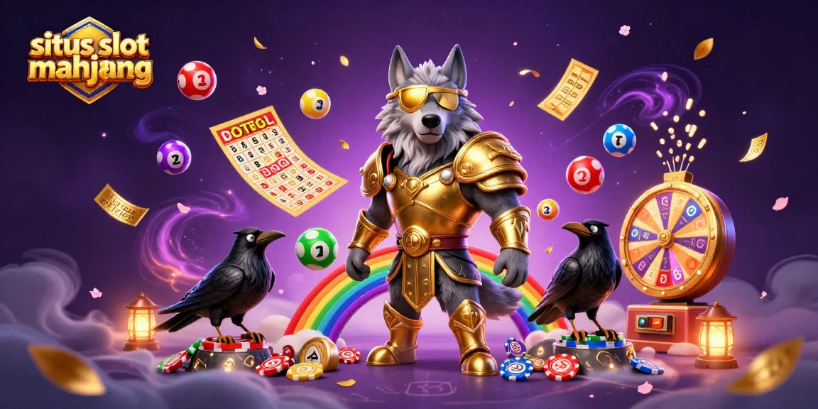 Engage in the thrilling action of situs slot mahjong with colorful slots and dynamic characters.