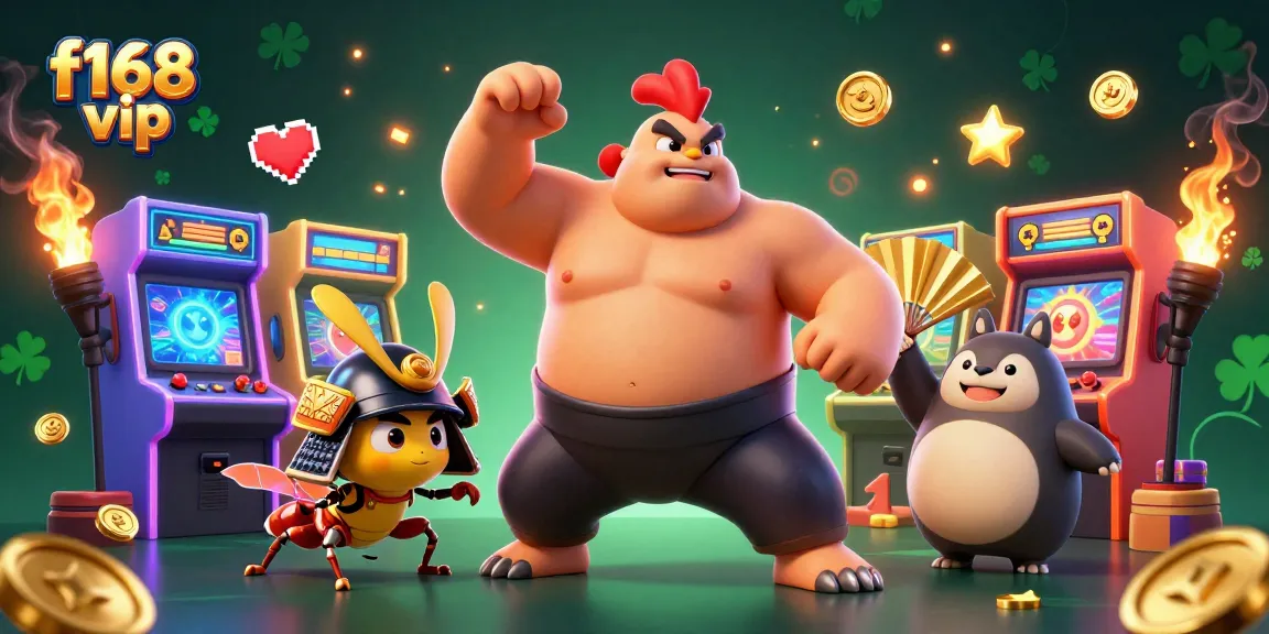 Join the f168 vip gaming experience with thrilling elements and dynamic characters in a vibrant casino setting.