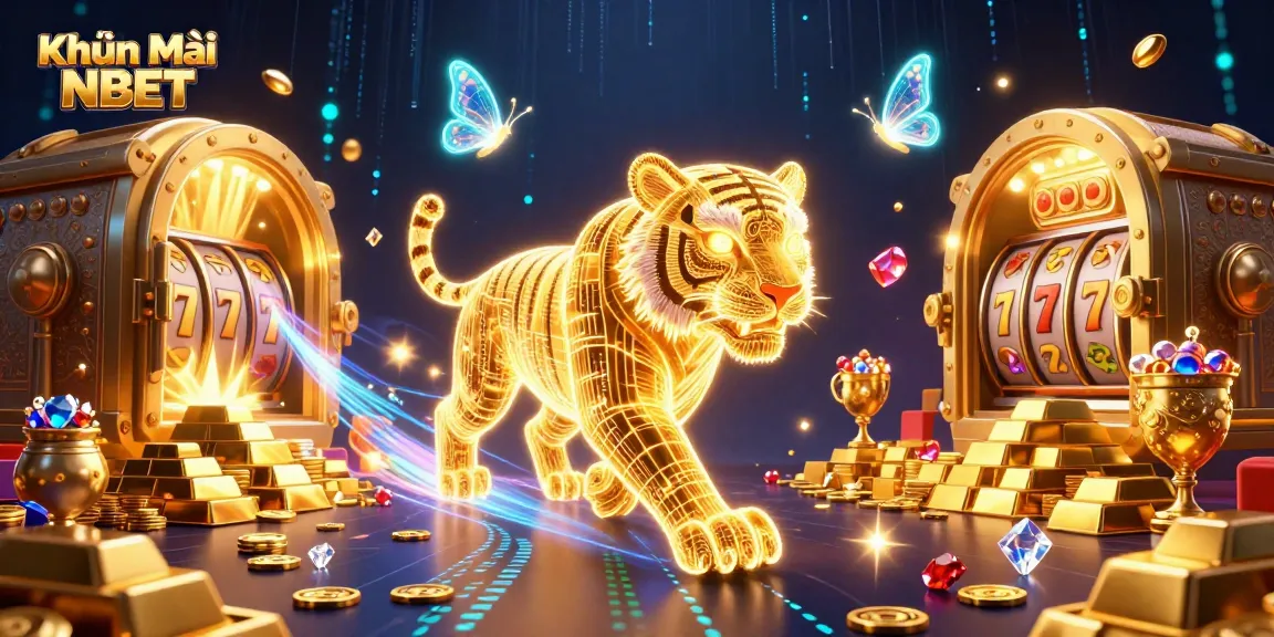 Win big with Khuyến Mãi NBET in a vibrant digital casino full of treasures.