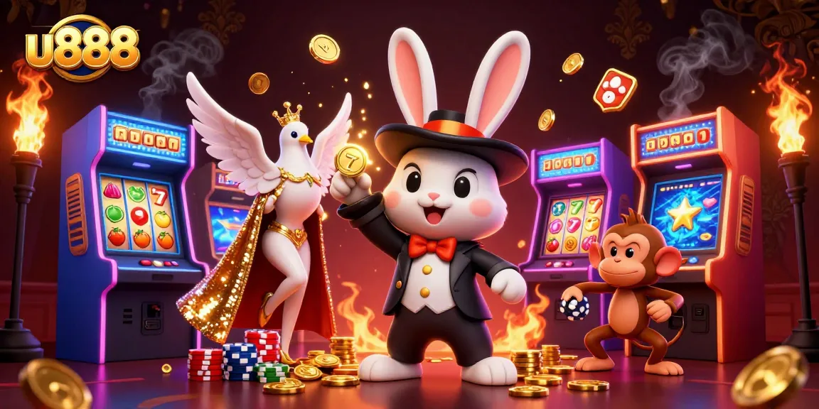 u888 captivates players with vibrant casino characters, dynamic symbols, and an exciting gaming atmosphere