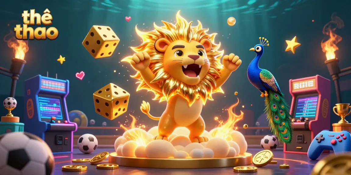 Engage in thể thao sports betting with vibrant 3D casino themes and dynamic game elements.