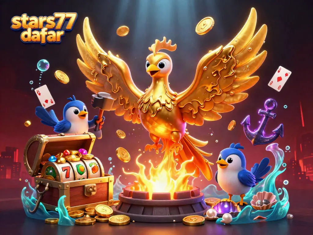 Taruh taruhan di stars77 daftar dengan ilustrasi kasino yang menakjubkan.