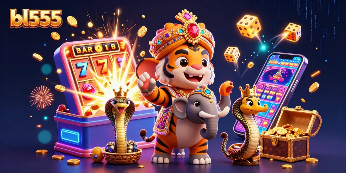 Experience the excitement of bl555 with vibrant 3D casino elements and dazzling jackpot animations.