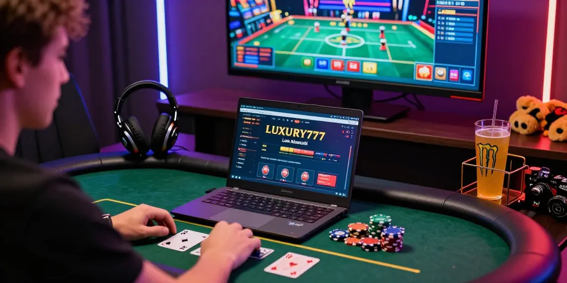 Pengalaman mewah bermain judi online dengan LUXURY777 Link Alternatif di setup gaming modern dan stylish.