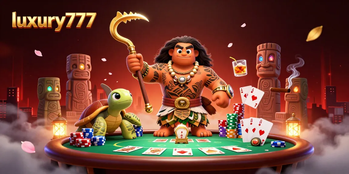 Experience luxury777 gaming with thrilling poker action in vibrant 3D illustration