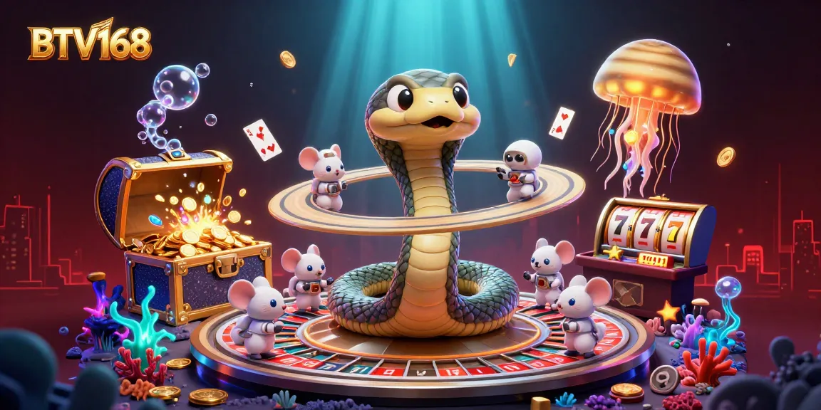 Spin the roulette rings with BTV168 as astronaut mice embrace thrilling bets in cosmic casinos.
