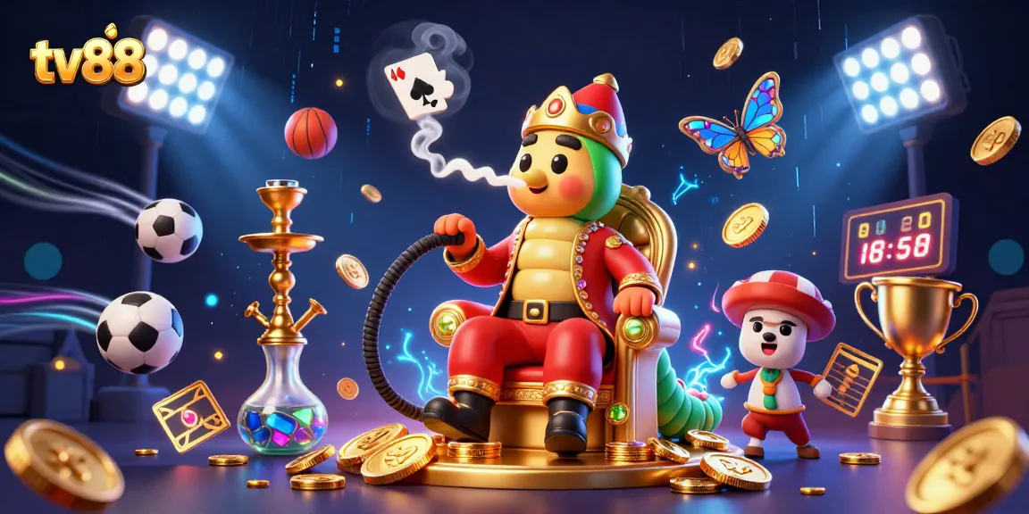 Engage in thrilling gameplay at tv88 with dynamic sports elements and vibrant casino visuals.